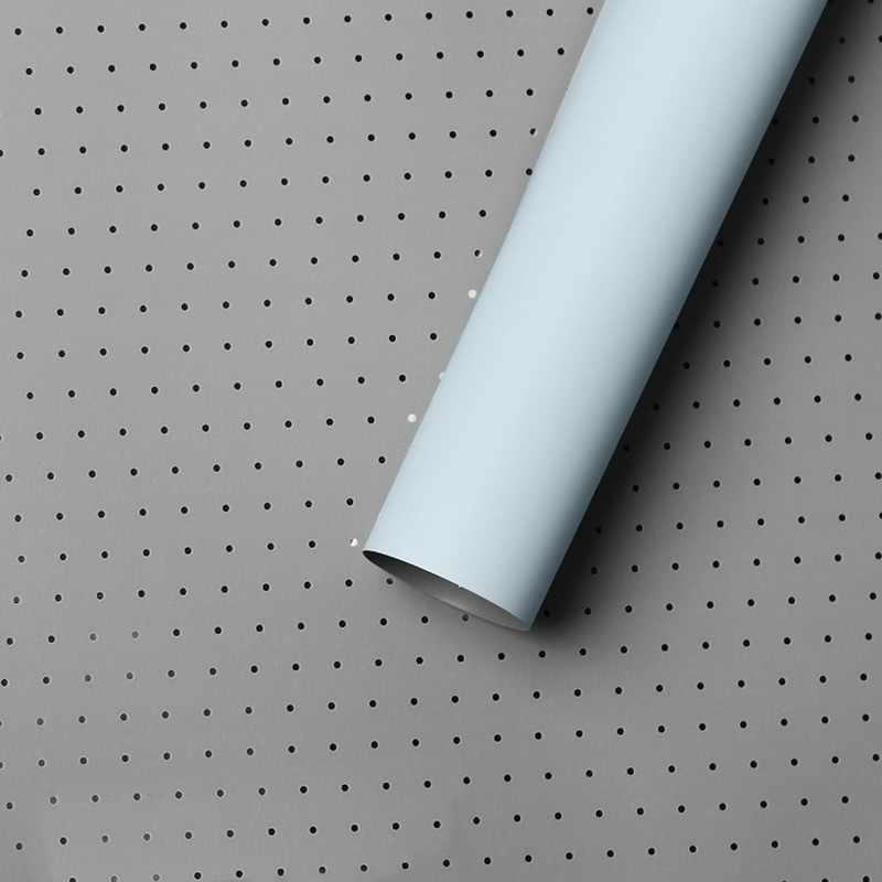 MYHC-34 Maisiú Ponc Scannán Pacála Bláthanna Cotton Dhá Dhath Alúmanam-Plátáilte Dhá Thaobh