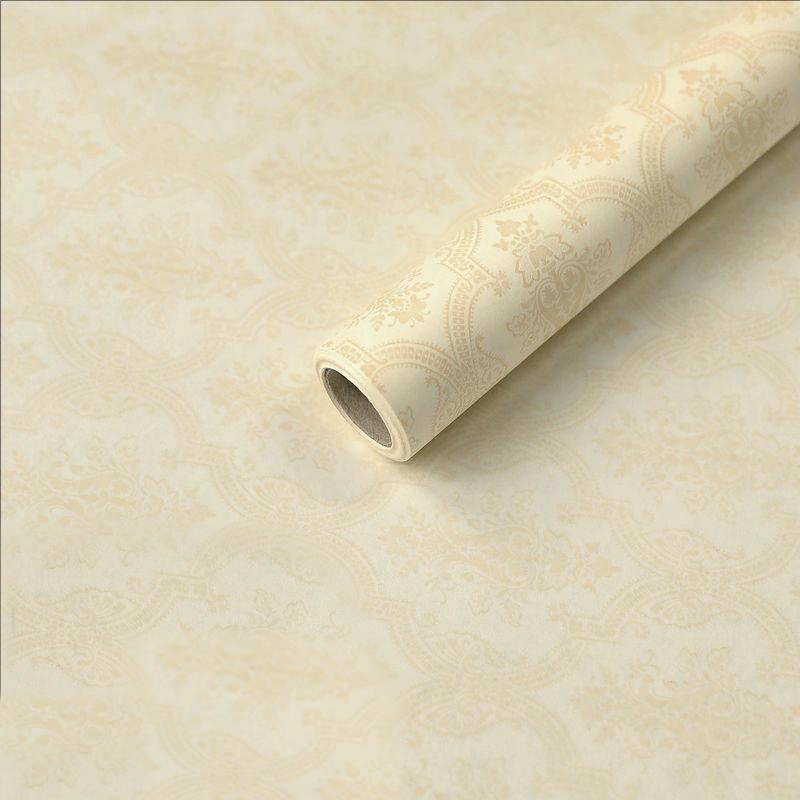 Priontáil Faoisimh MYHC-56 Páipéar Timfhilleadh Bláthanna Cotton Monacrómach