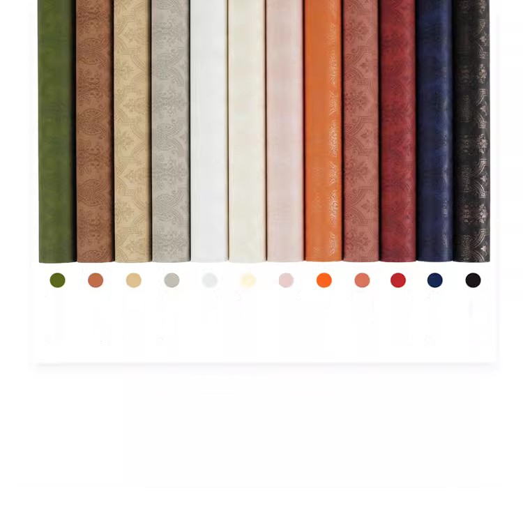 Priontáil Faoisimh MYHC-56 Páipéar Timfhilleadh Bláthanna Cotton Monacrómach