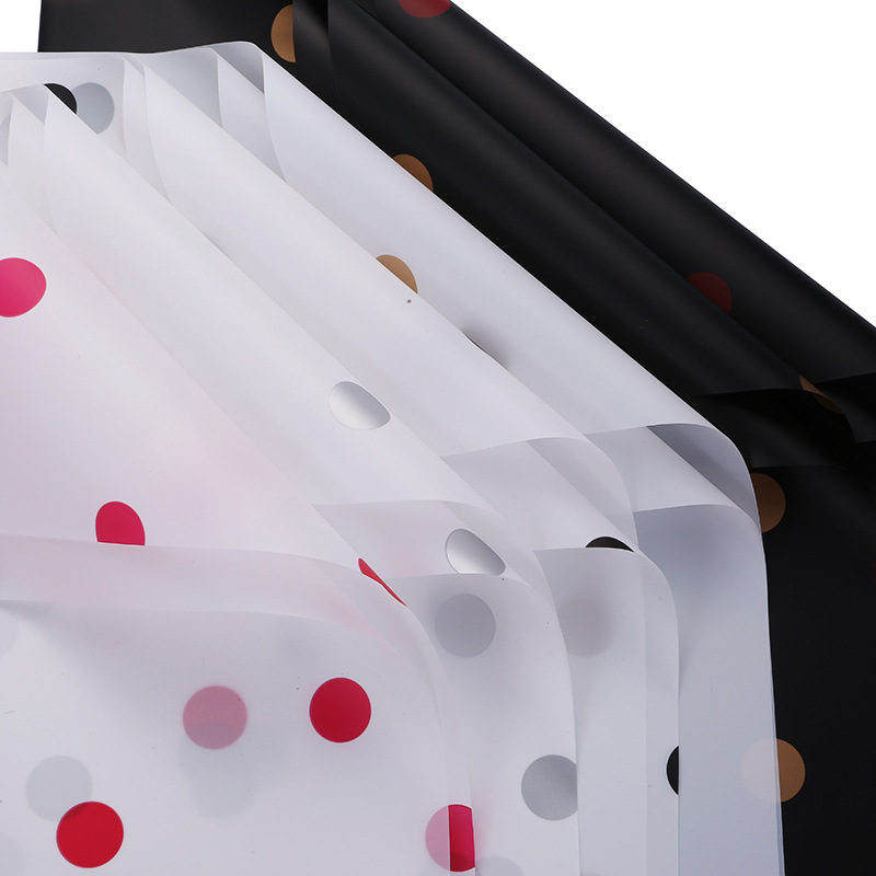 MYHC-58 Páipéar Timfhilleadh Bláthanna Cadáis Dot-Línithe
