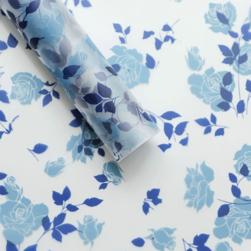 MYHC-79 Rose Print, Dhá-Dath, Scannán Pacáistiú Bláth Trédhearcach