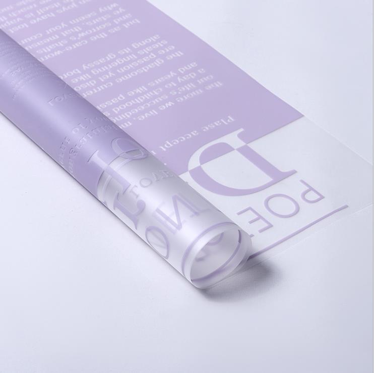 Scannán wrap bláth glóthach frosted