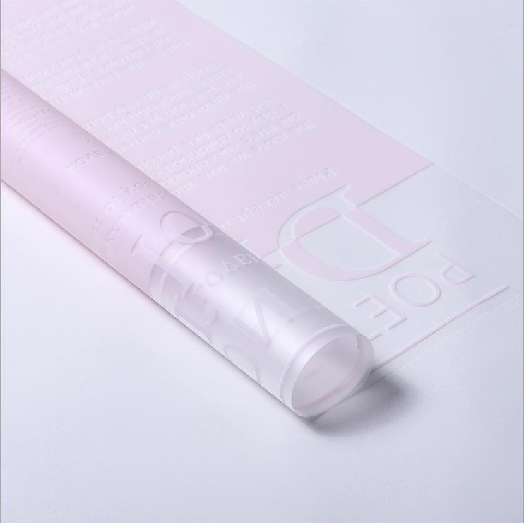 Scannán wrap bláth glóthach frosted