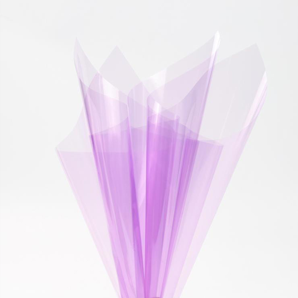 Páipéar Timfhilleadh Bláthanna Gloine Crystal Trédhearcach Uiscedhíonach