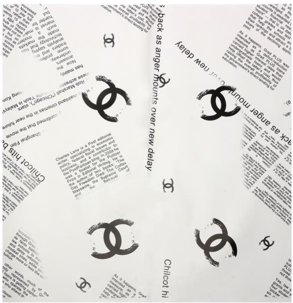 Páipéar beartán branda Chanel