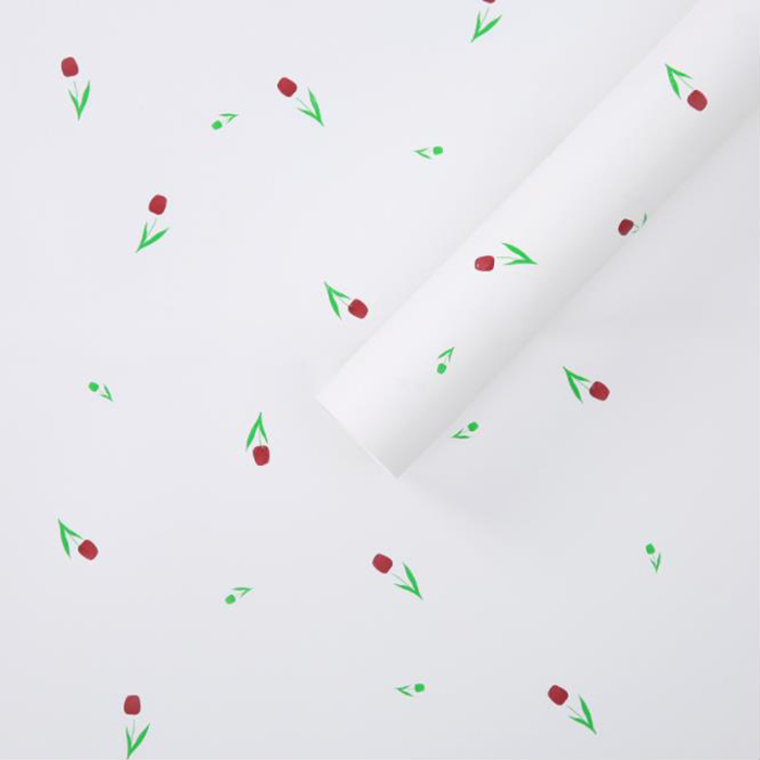 Bouquet páipéar beartán tiubh le focail ealaíne