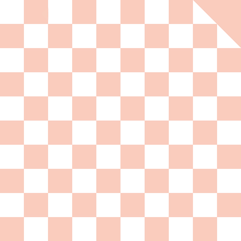 Páipéar beartán bouquet checkered dhá dhath