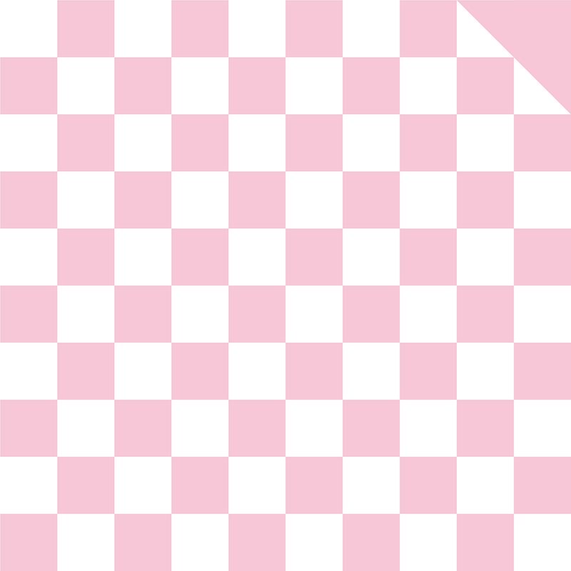 Páipéar beartán bouquet checkered dhá dhath