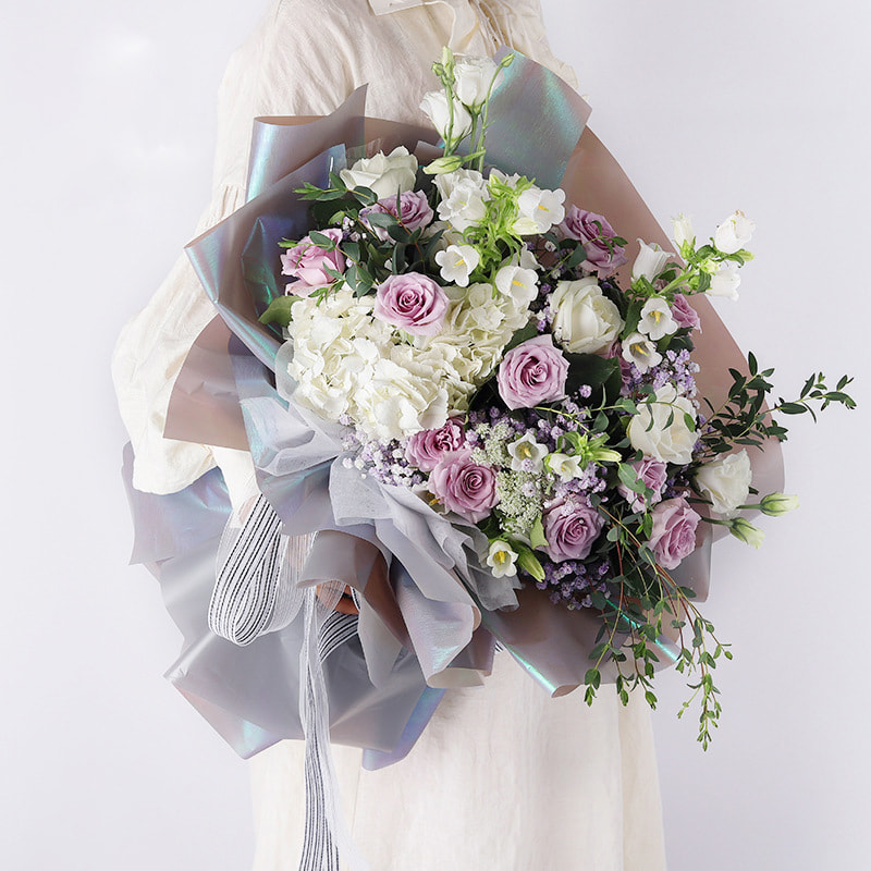 Páipéar Timfhilleadh Bouquet Glitter Starry Sky