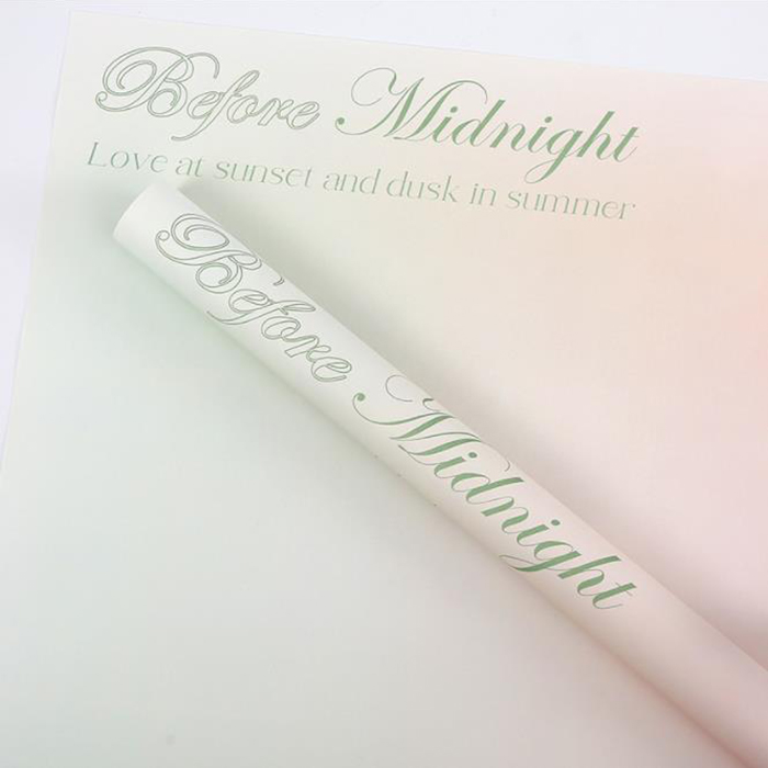 Páipéar Timfhilleadh Bouquet Priontála Grádán