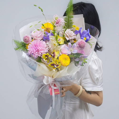 Páipéar Timfhilleadh Bouquet Priontála Grádán