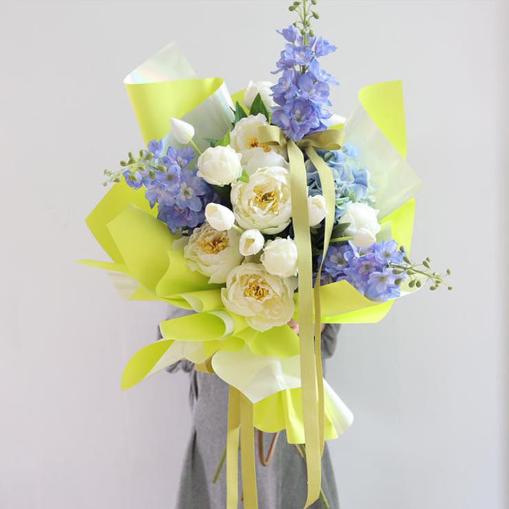 Páipéar Timfhilleadh Bouquet Daite Candy Fantasy Óirphlátáilte